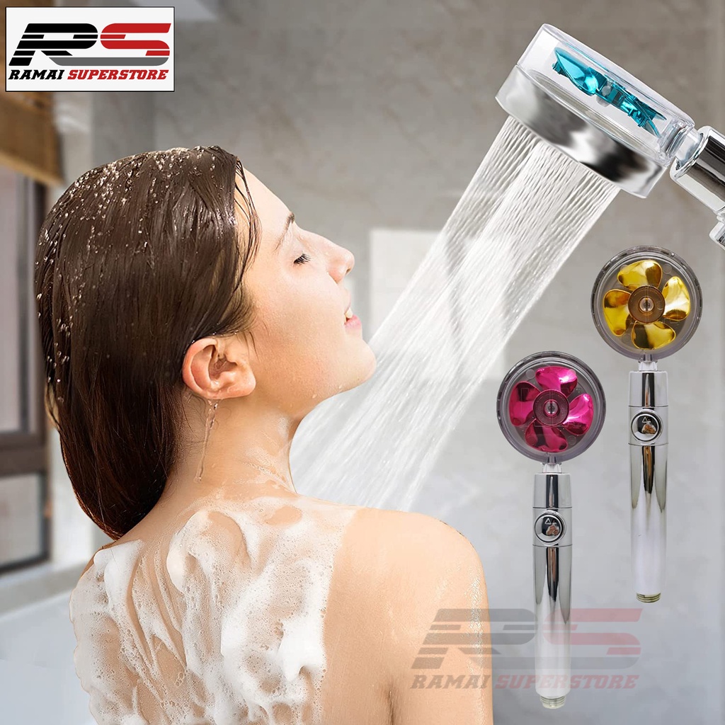 Kepala Shower Pancuran Mandi Minimalis Pressurized Nozzle