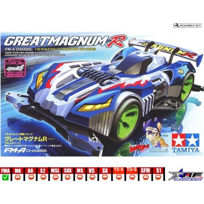 TAMIYA 19453 GREAT MAGNUM R