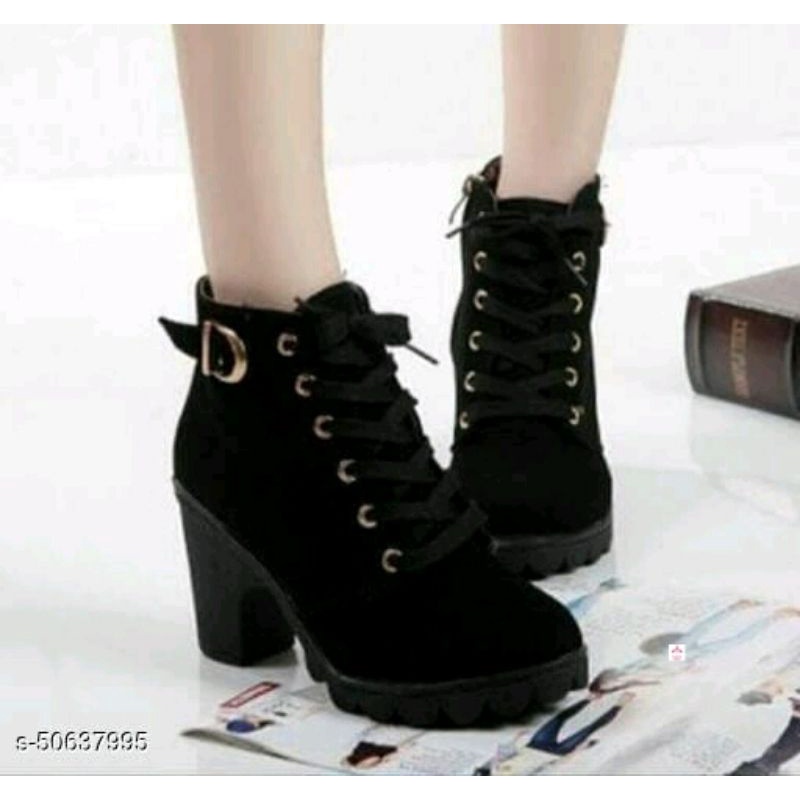 BOOTS KOBOI FASHION WANITA KOREA MURAH