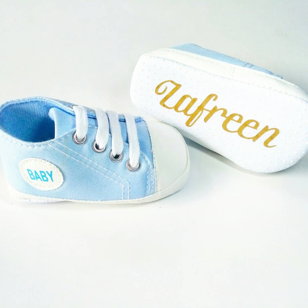 shoes baby blue