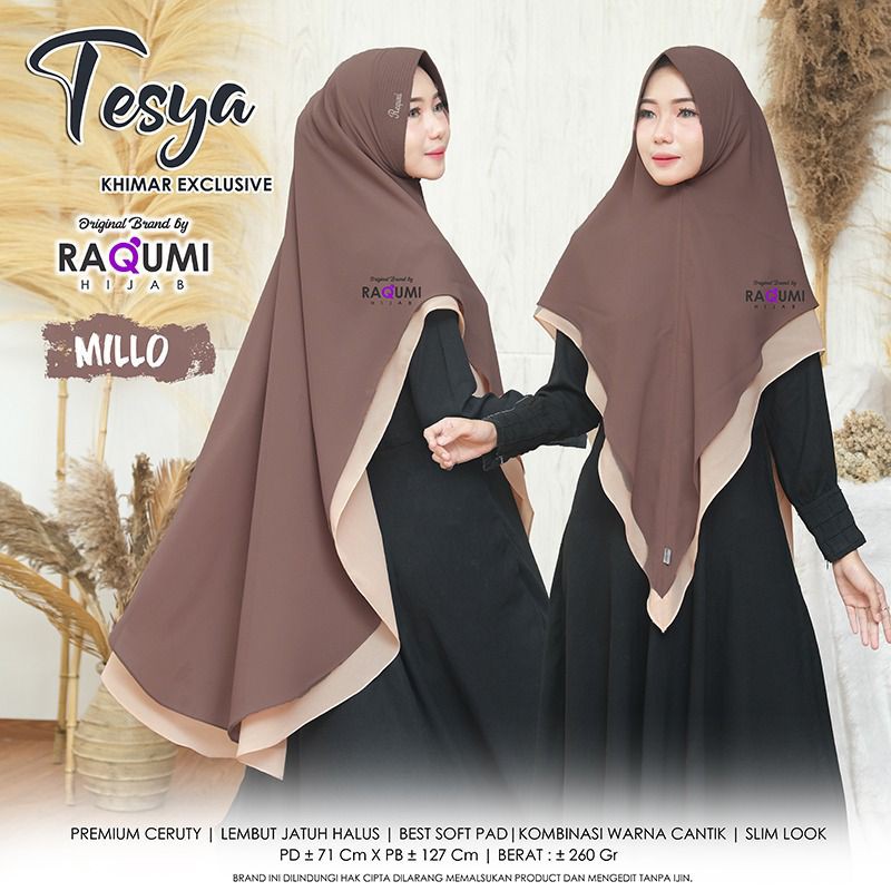 Tests khimar Exclusive bolak balik By Raqumi