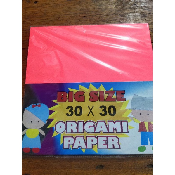 

Kertas Origami Asturo 30cm x 30cm (isi 50 lembar)