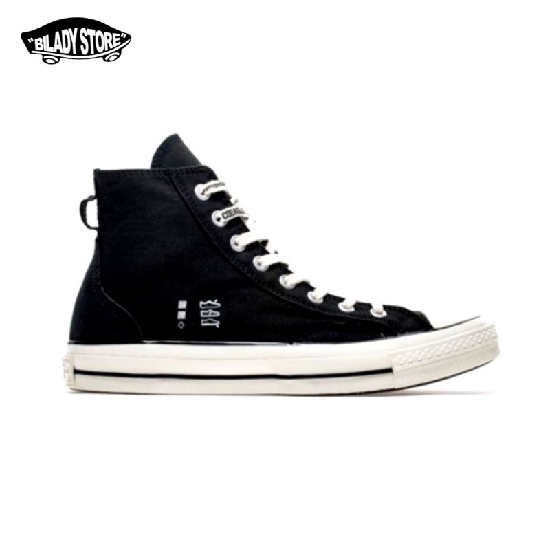 CONVERSE Chuck 70’s X Midnight Studios Black/Egret Sneakers Pria Kasual BNIB