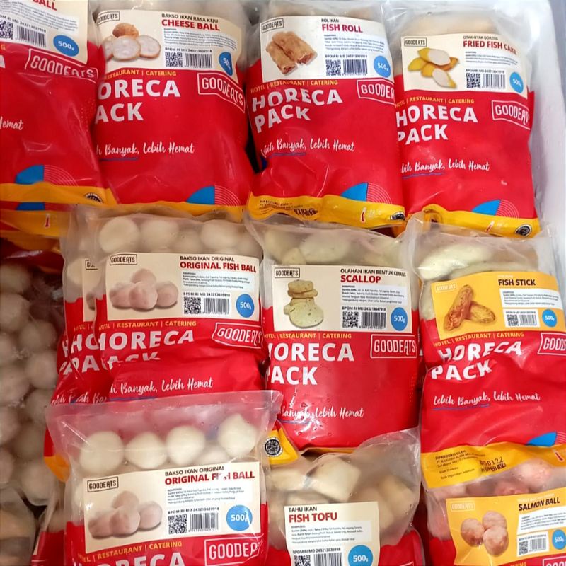 

Bakso Good eats HORECA 500gr free buble warp dan dus