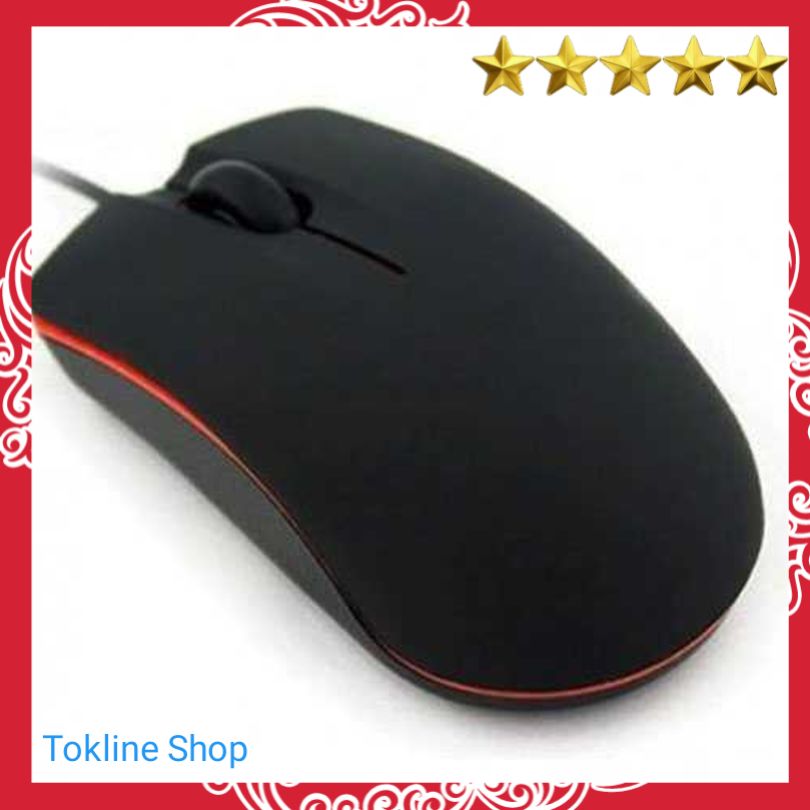 Jual Wired Mouse Kabel Cable USB 800DPI Bagus