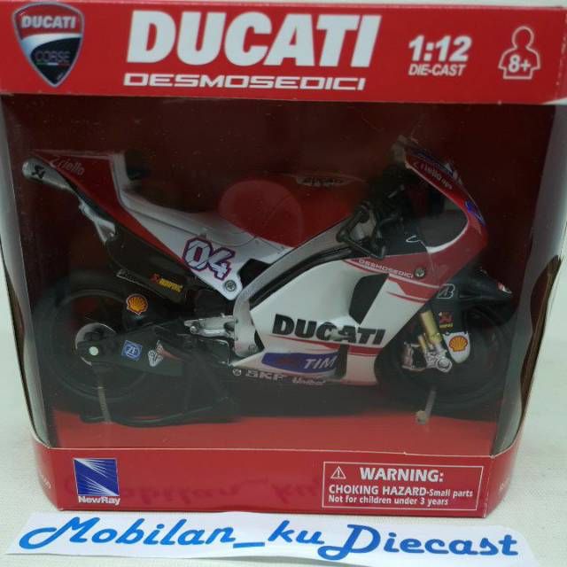 Diecast Motor Ducati desmosedici