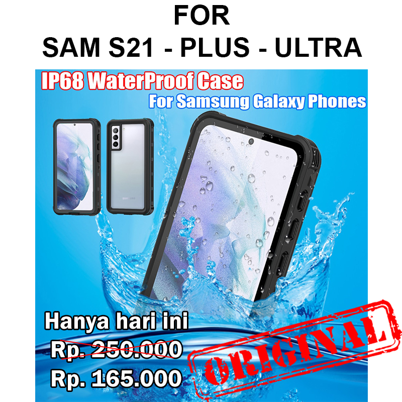 REDPEPPER case for Samsung S21 - Plus - Ultra casing anti air waterproof full cover