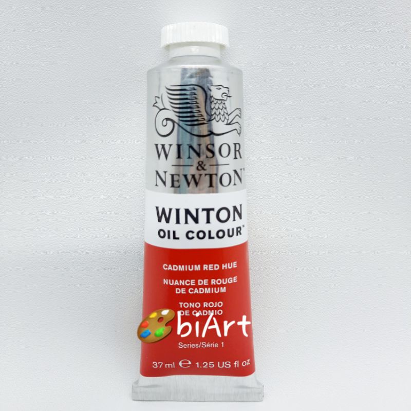 

Cat Minyak Winton Oil Colour 37 ml Cadmium Red Hue Winsor & Newton