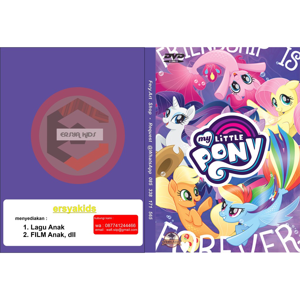 DVD FILM ANAK - MY LITTLE PONY SERIES