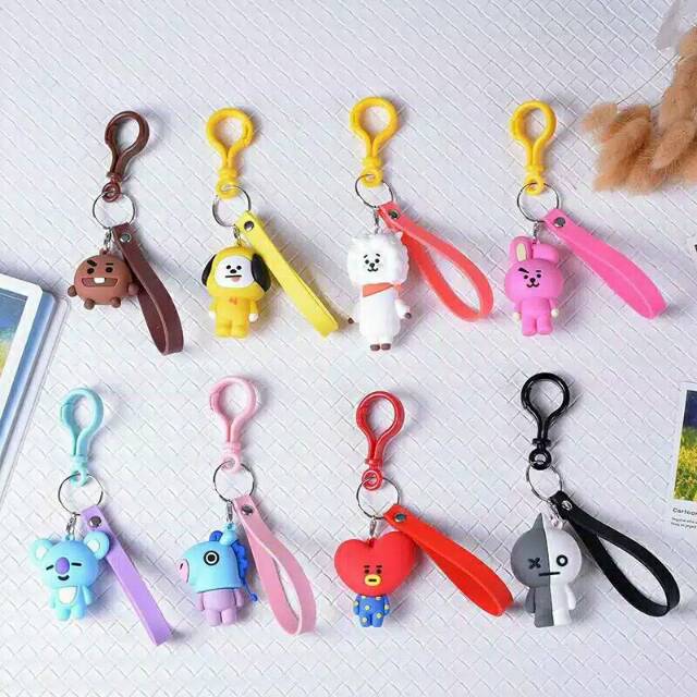 KEY CHAIN BT21 CHARACTER