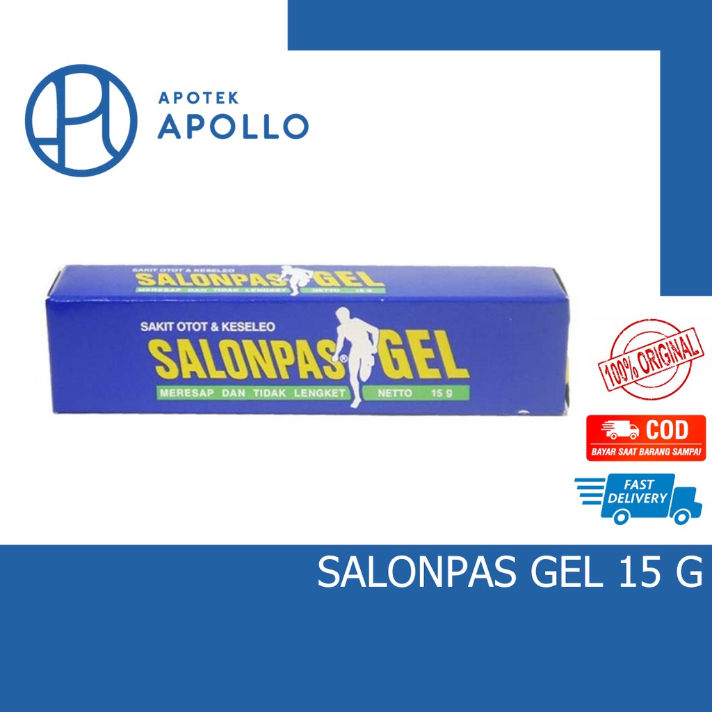 SALONPAS GEL 15 &amp; 30gr