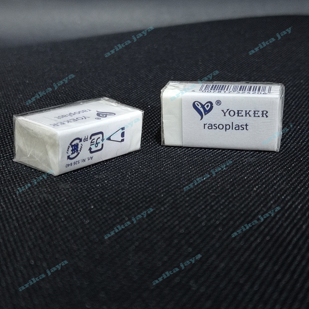 

penghapus pensil Penghapus YOEKER 526 B40 RASOPLAST putih murah berkualitas