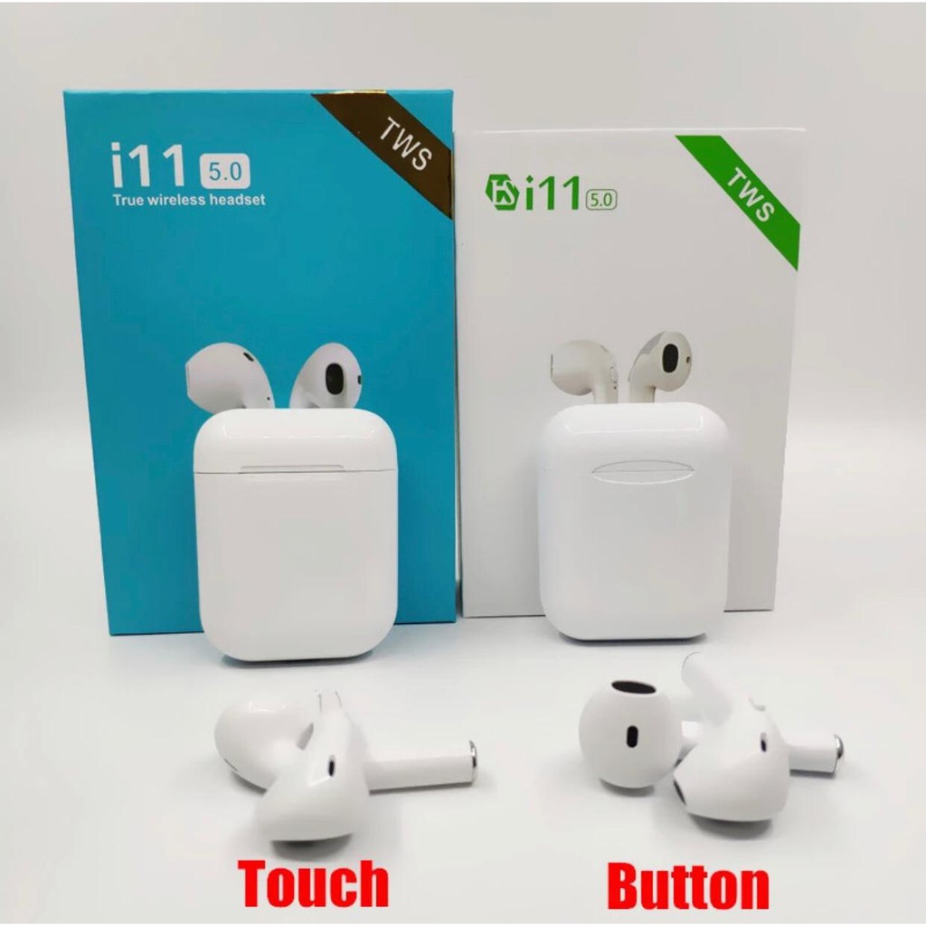 Bluetooth I11 TWS i11 TWS Touch Button Wireless Bluetooth Pop Up Window Earphone