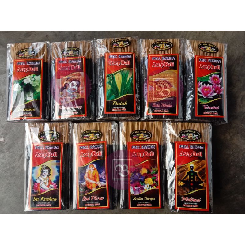 Hio Dupa Wangi Asep Bali stik 22cm isi 10bks (1bks isi 100gr)