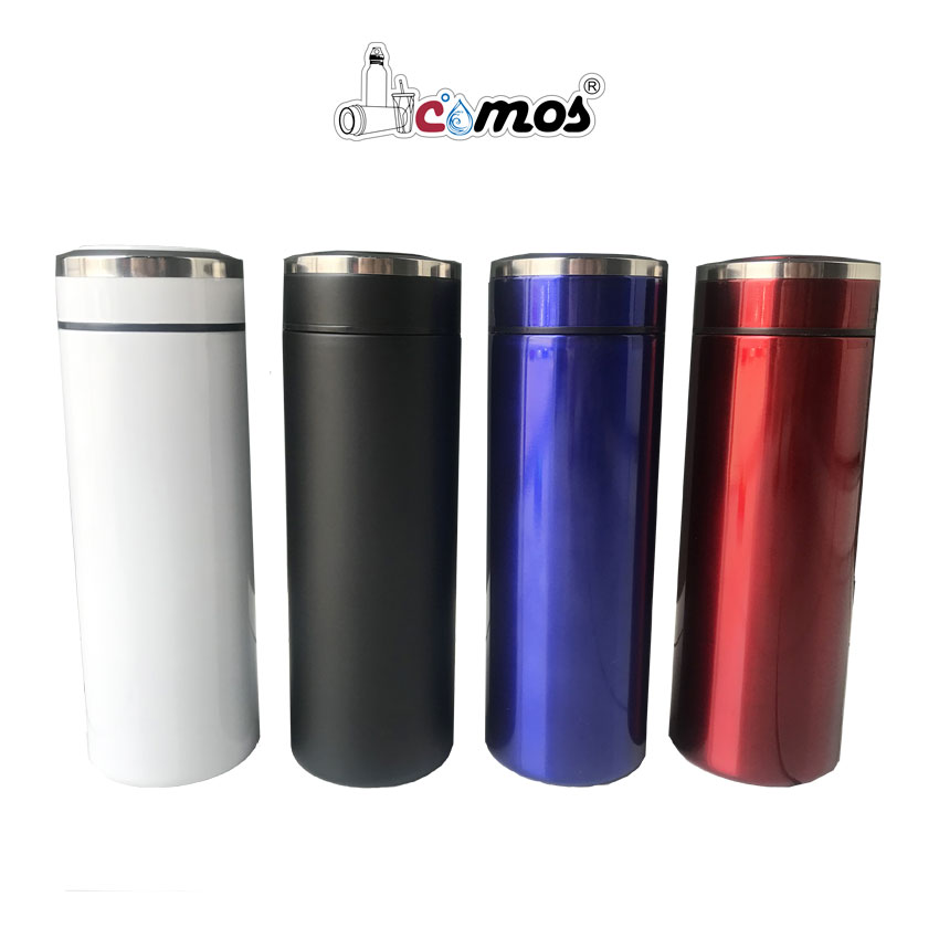 Botol Minum Termos Air Panas vacuum flask Tumbler Stainless Comos Vario (500ml)