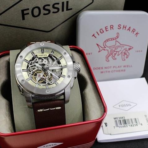 Jam Tangan Pria Otomatis Fossil Modern Machine Automatic ME 3083