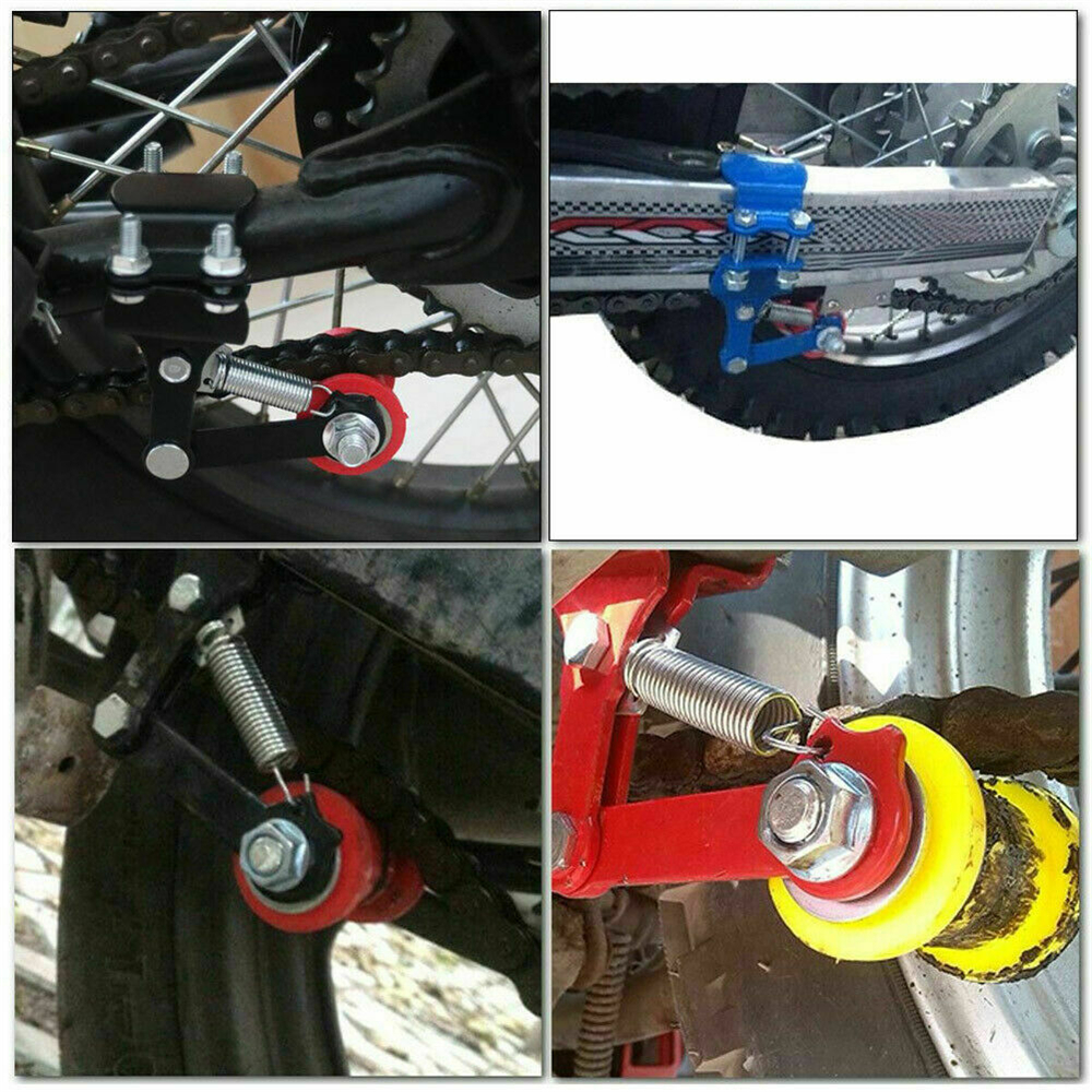 Lanfy Roller Tensioner Rantai Motor Universal Heavy Duty Dengan Baut Cadangan