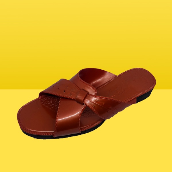 HAZSTORE - Sandal Lily Tipe 320 Merah - Sandal Wanita - Sandal Jadoel