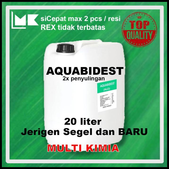 Aquabidest / Aquabides / Aquabidestilata 20 Liter