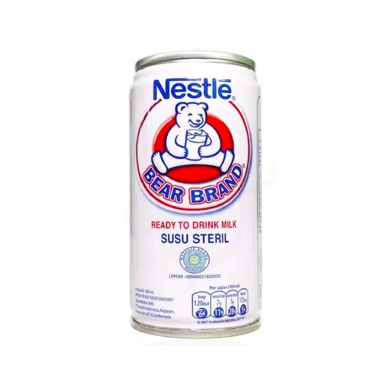 

Nestle Bear Brand Putih Kemasan 189ml