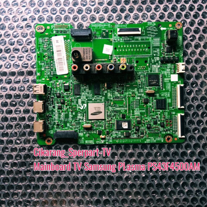 Mainboard - MB - Motherboard - Modul - Mesin TV Plasma Samsung PS43F4500AM - 43F4500