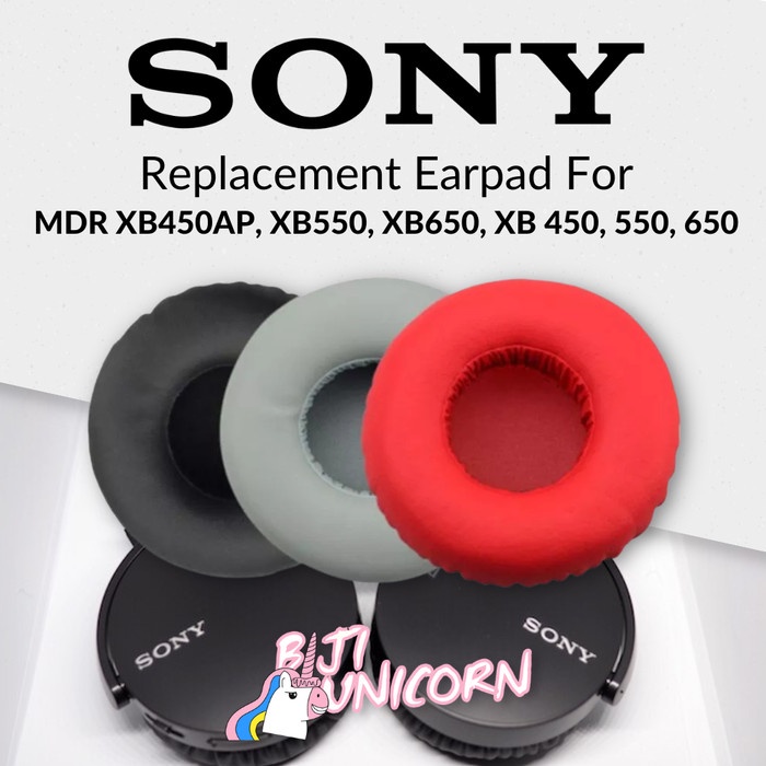 Earcup Earpad Ear Cushion Sony MDR XB450AP XB550 XB650 XB 450 550 650