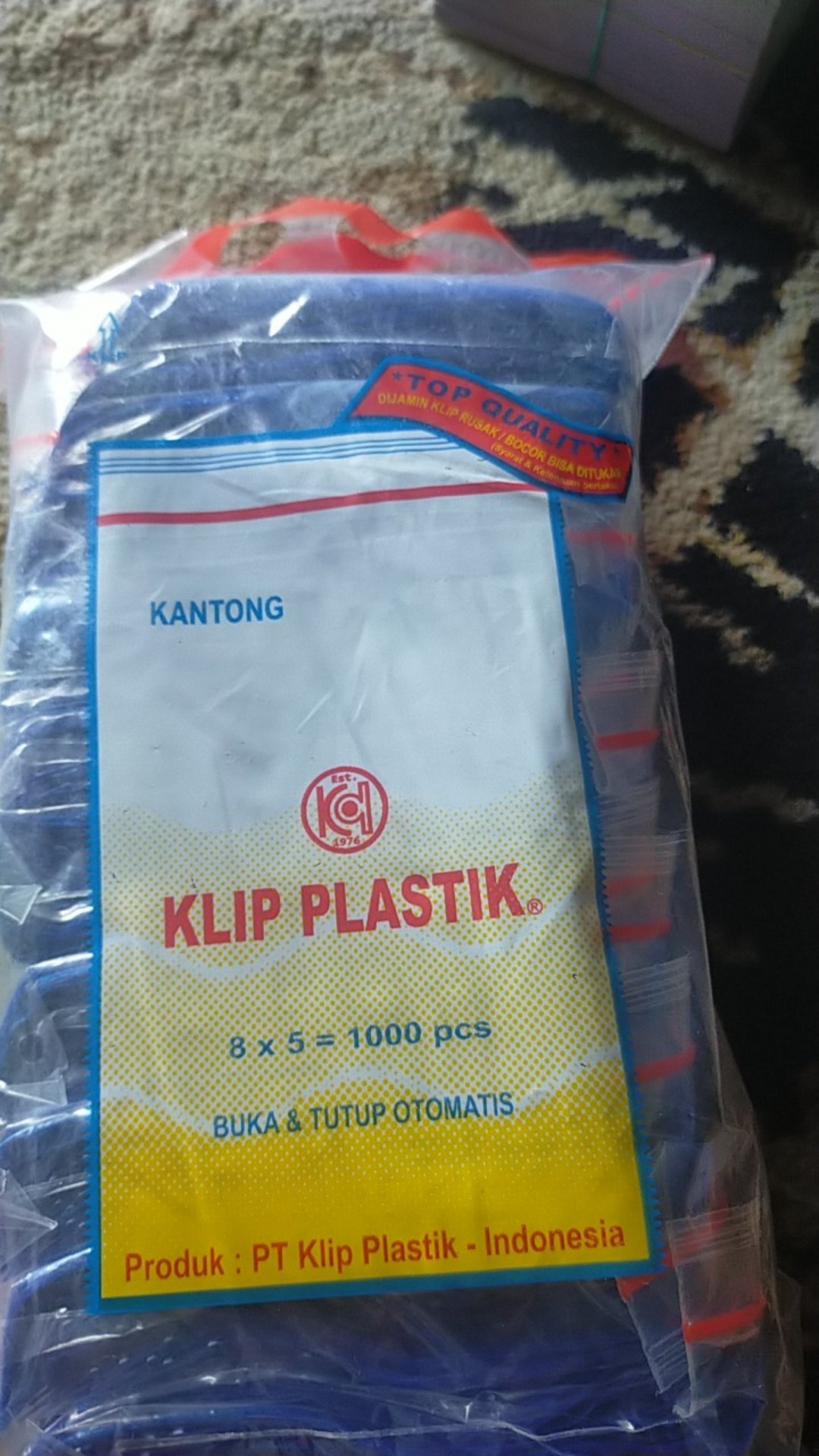 Plastik Klip Obat Uk.8 X 5 (isi 100 L)