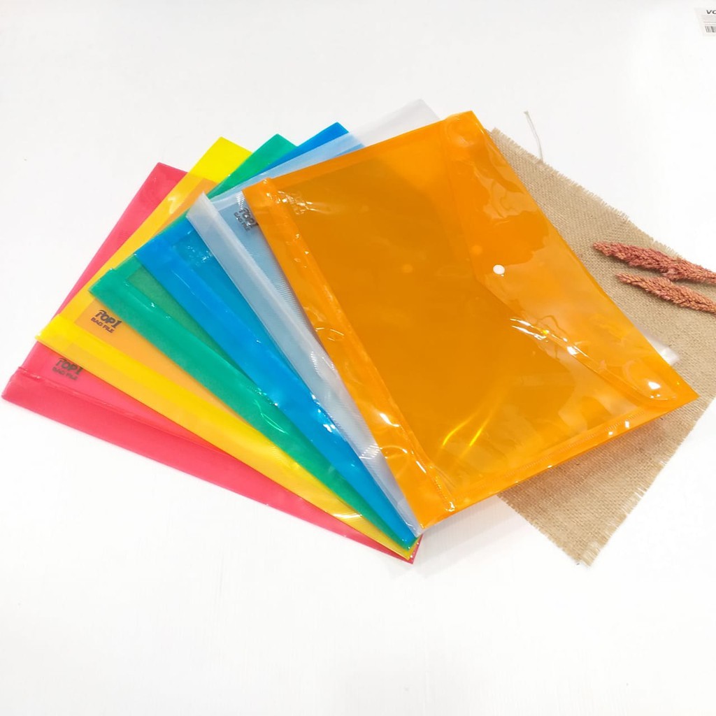 

MAP 1 KANCING PLASTIK BAG FILE POP1 PERPAK