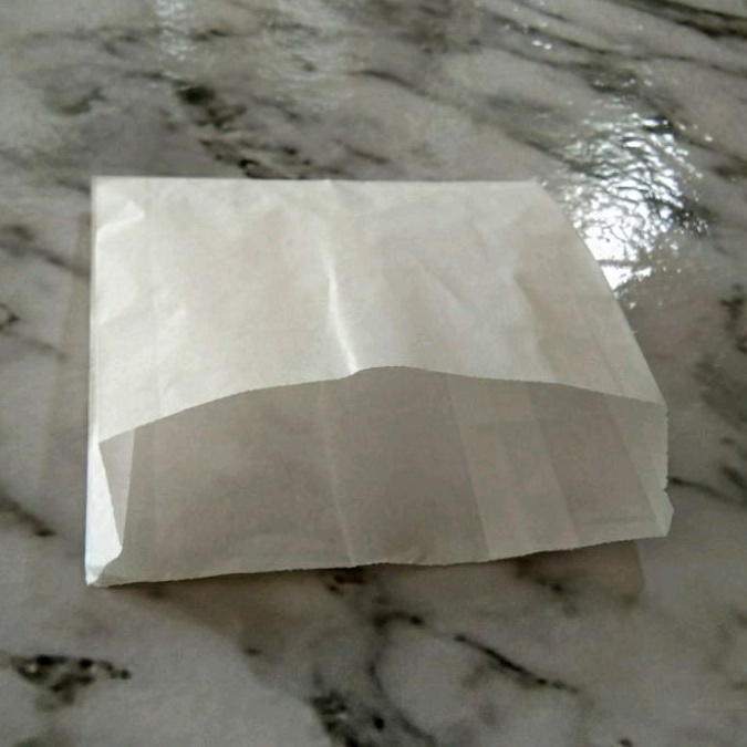 Kantong Kertas 12 x 12 Putih Kentang goreng