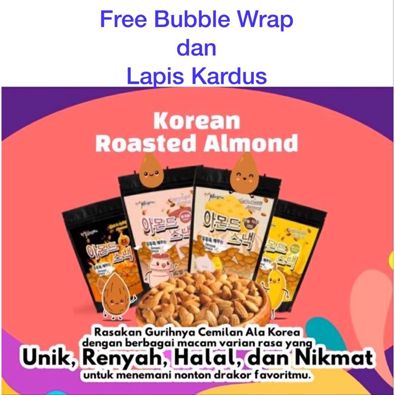 

Korean Roasted Almond Korea Roasted Almond 50gr 1 packs