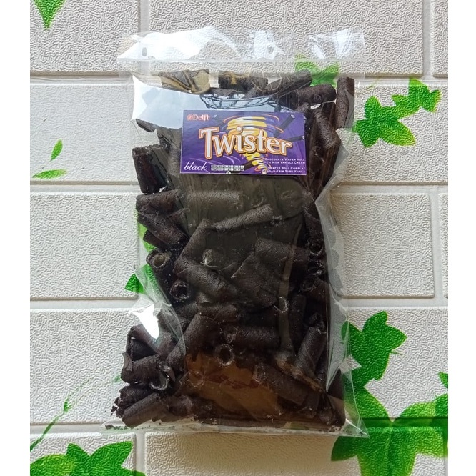 

Twister mini black 220 gram Snack ORI kiloan