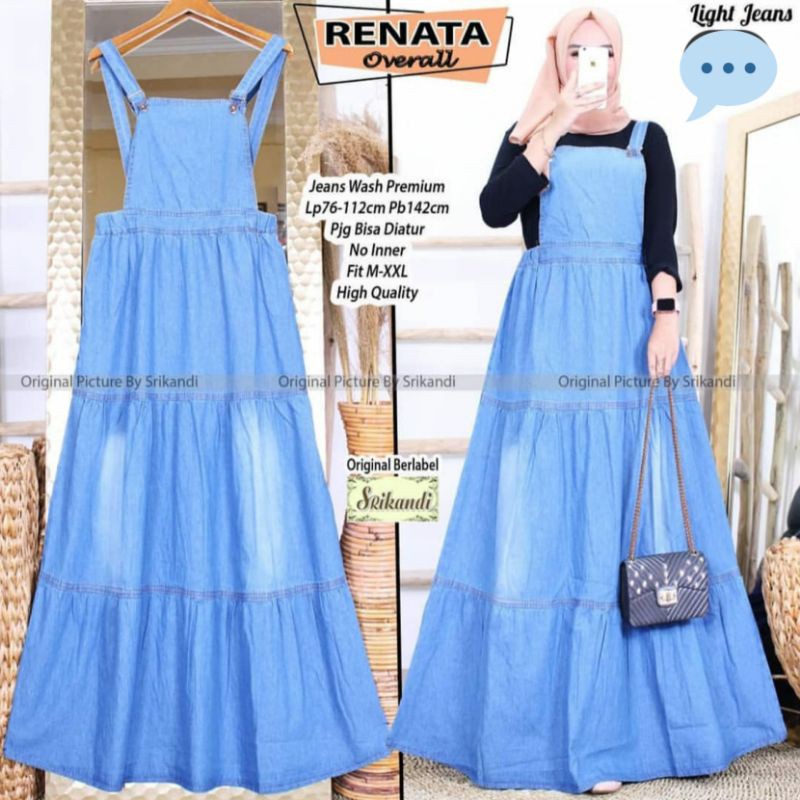 RENATA OVERALL NEW/Overall wanita Terlaris
