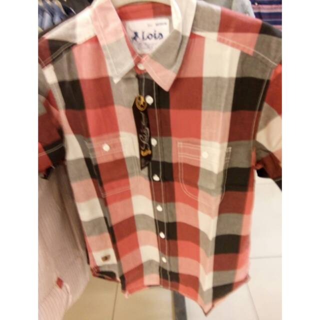 Kemeja Lois original Lengan Pendek