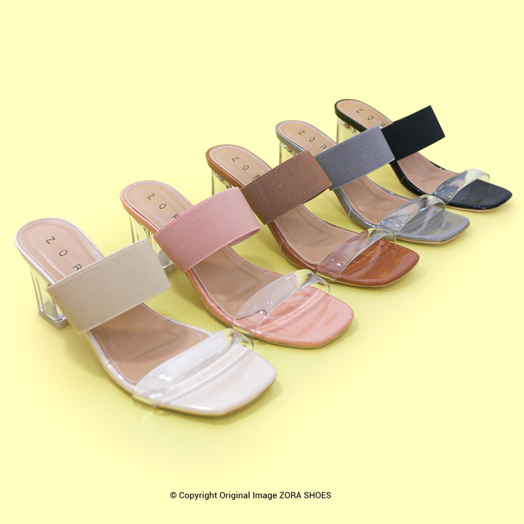 Sandal Wanita Zora Heels Wanita Amara