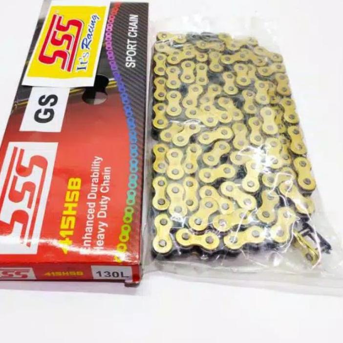 ☂ RANTAI SSS SB428-130L / 415SB-130L RANTAI MOTOR VIXION NINJA CBR SATRIA FU JUPITER MX ♔