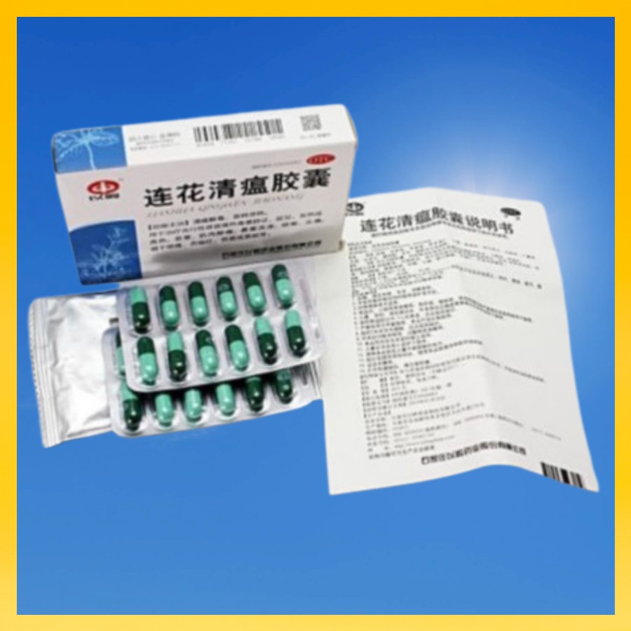 Lian hua qing wen jiao nang Lianhua qingwen capsules obat