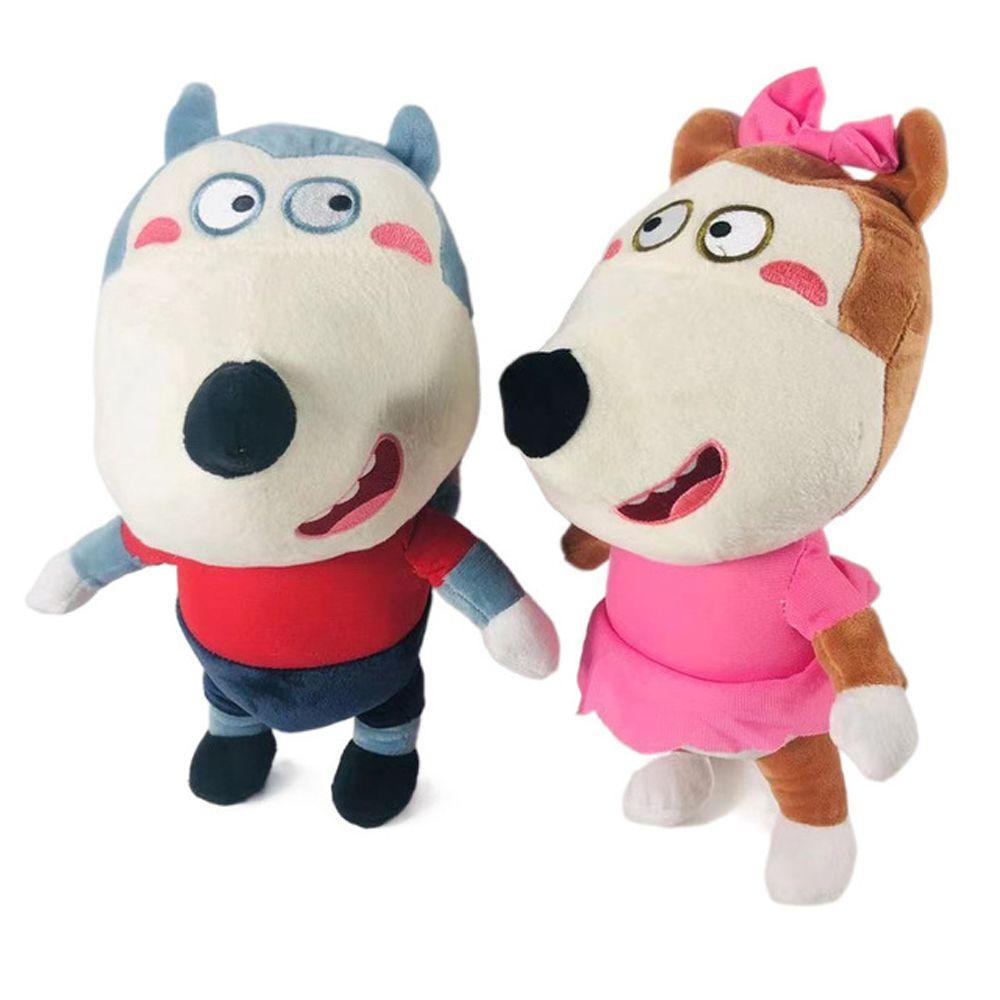 Quinton Wolfoo Family Cute Kawaii Mainan Lembut Mainan Anak Kartun Boneka Plush Boneka Anime