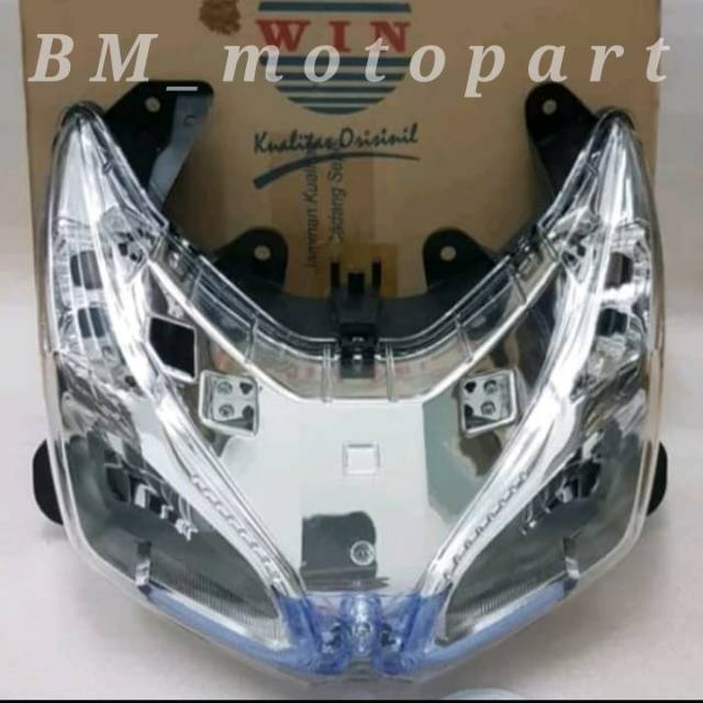 Reflekor Headlamp Lampu Depan Vario 110 fi Led Soket 3/7