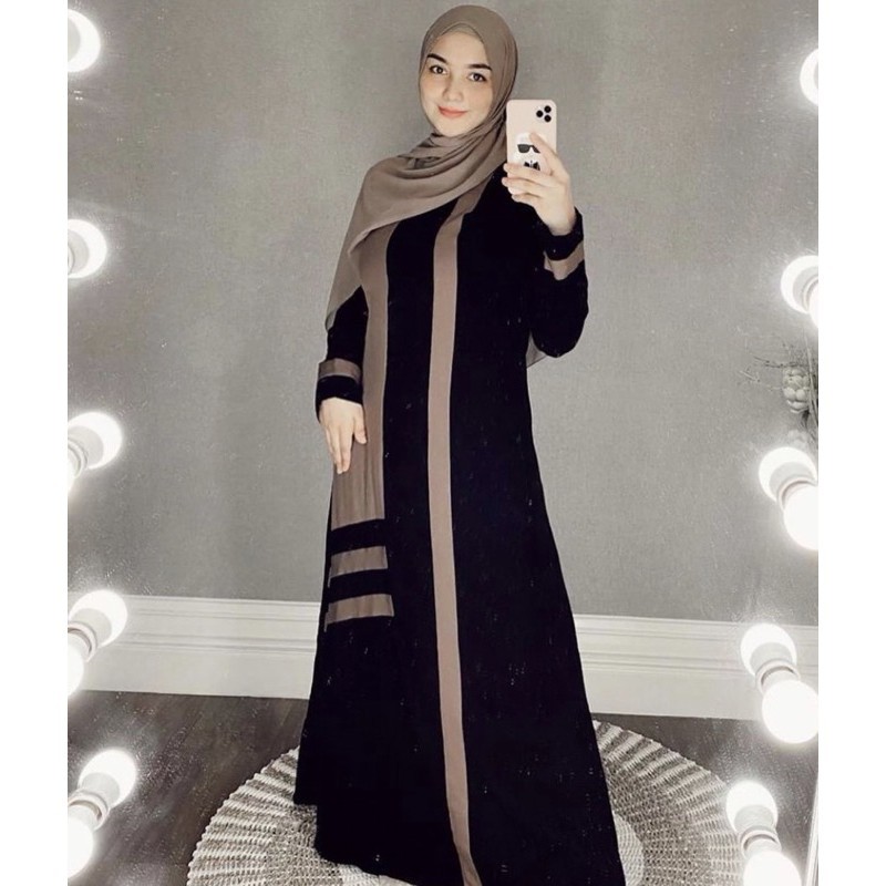 ABAYA TOP1 PALING BEST SELLER-abaya turkey remaja dan anak-baju jubah jumbo-gamis wanita kekinian-sa