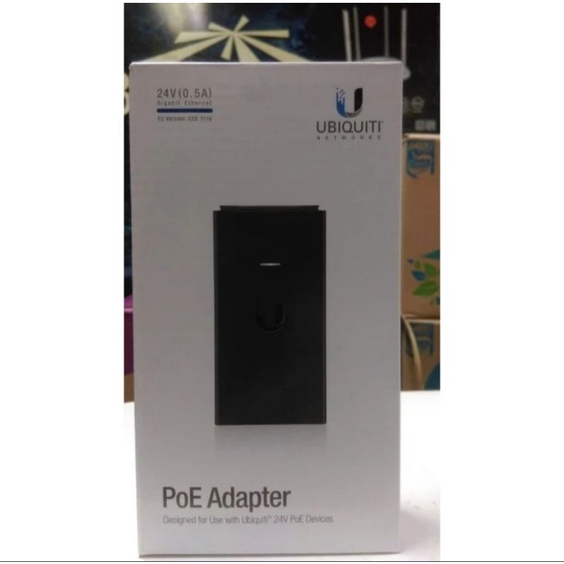 UBIQUITI Adaptor PoE 24V 0.5A Gigabit Ethernet