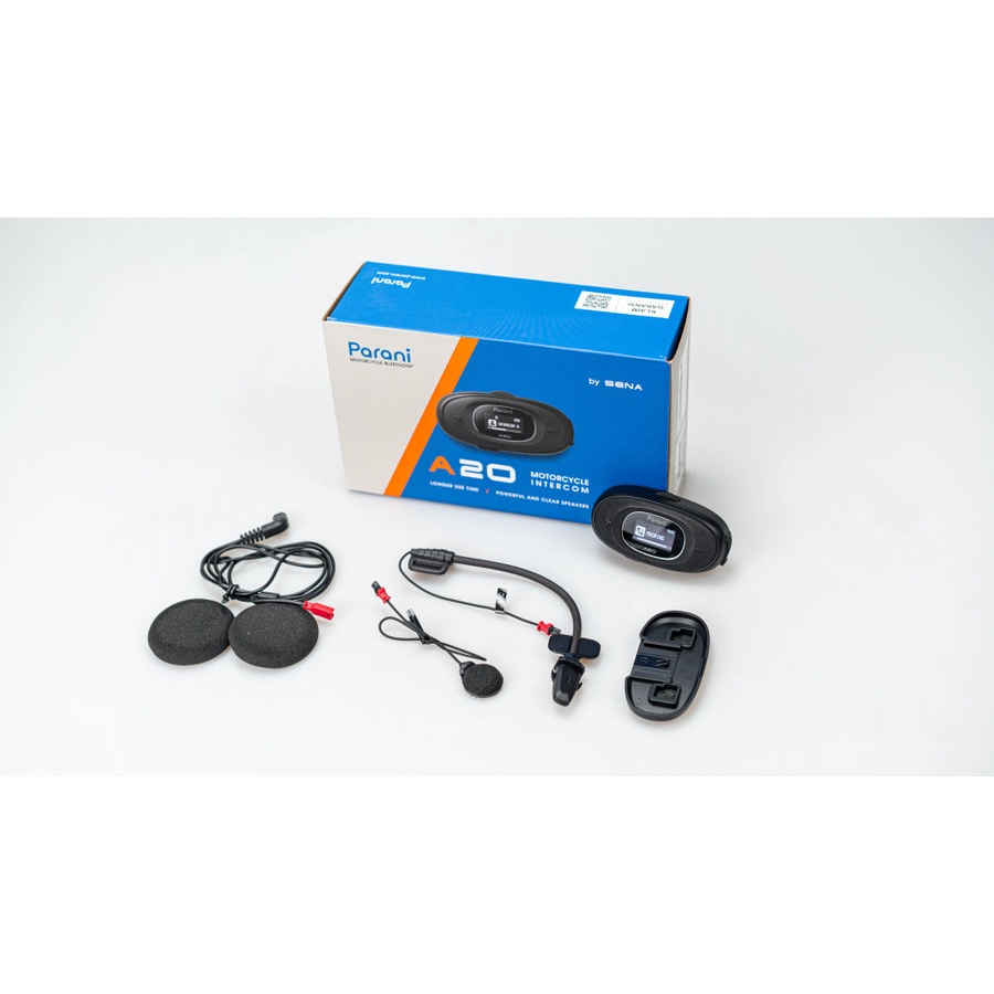 PARANI A20 MOTORCYCLE BLUETOOTH INTERCOM