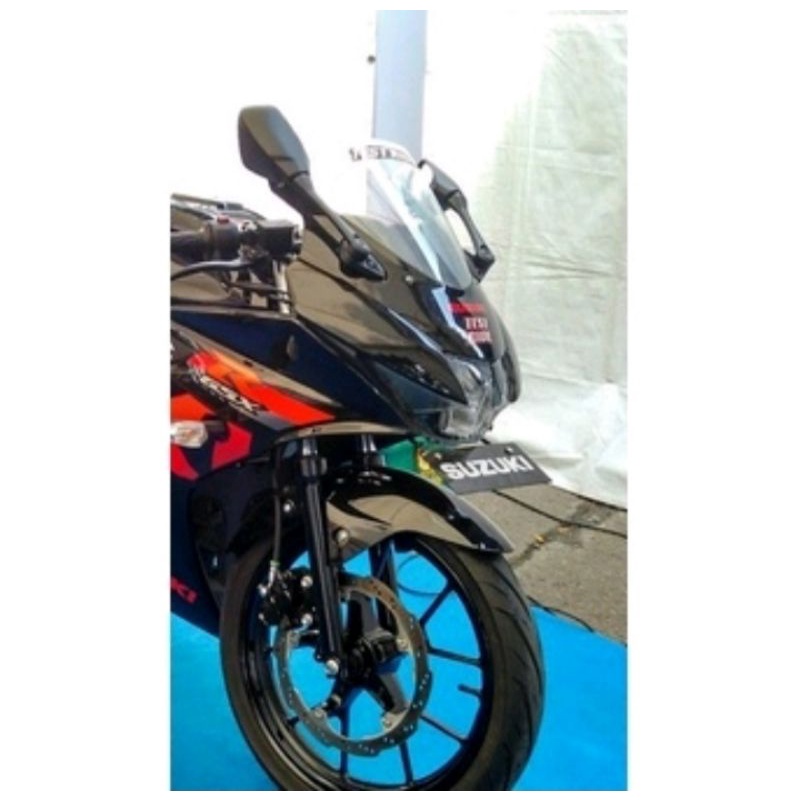 panel tameng depan Suzuki GSX R 150 23K0 batok lampu cowling body hitam original