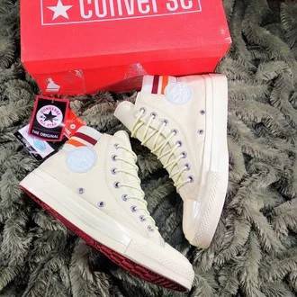 MEGA SALE 9.9 CONVERSE 70S HI RETRO PUTIH (BISA COD) Sepatu Converse All Star Tinggi