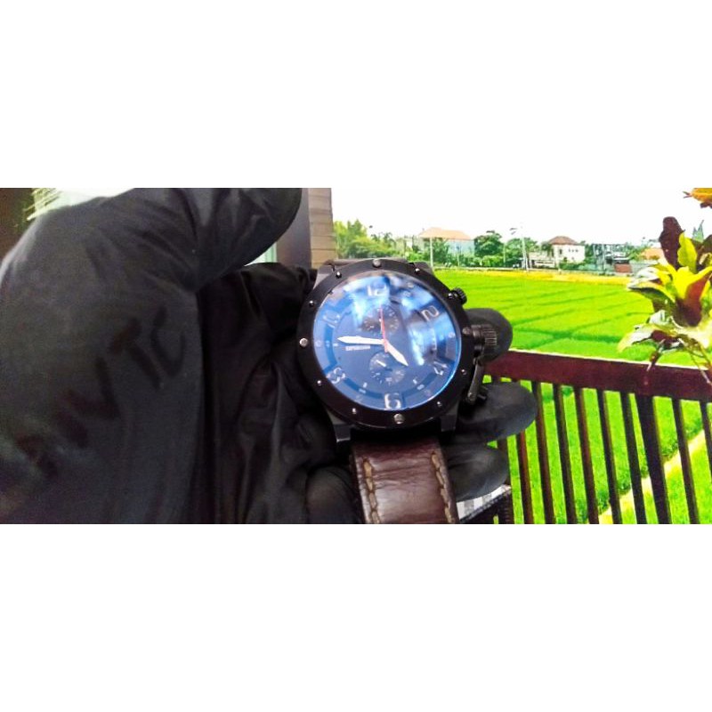 Jam tangan Preloved Expedition second E6381M Chronograph bekas berkualitas