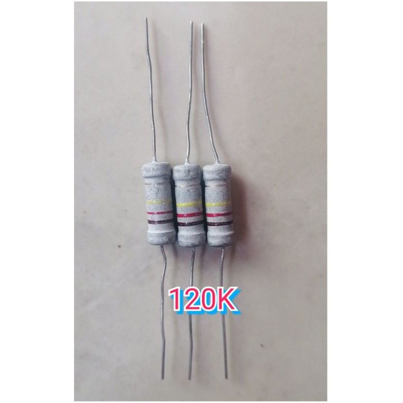 RESISTOR,120K, 2 WATT