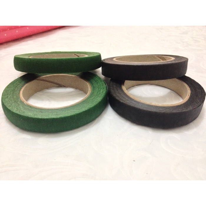 

Special Flower tape Pita selotip solasi daun 20 yard (isi 2) - Cokelat Trendi