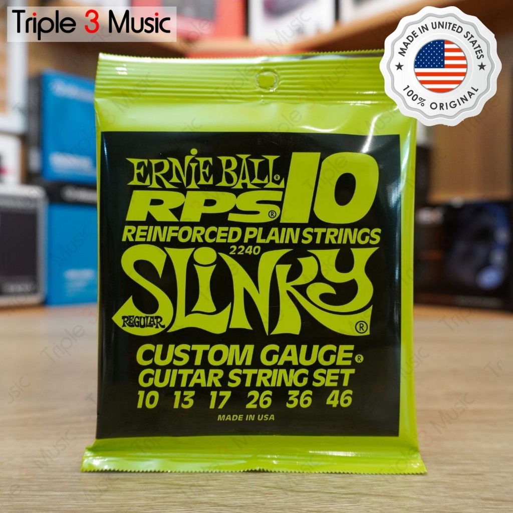 Ernieball Ernie ball 2240 10-46 RPS10 ORIGINAL Senar Gitar Listrik