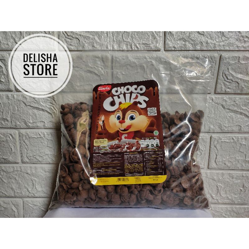 Cereal simba Choco chips 500gram