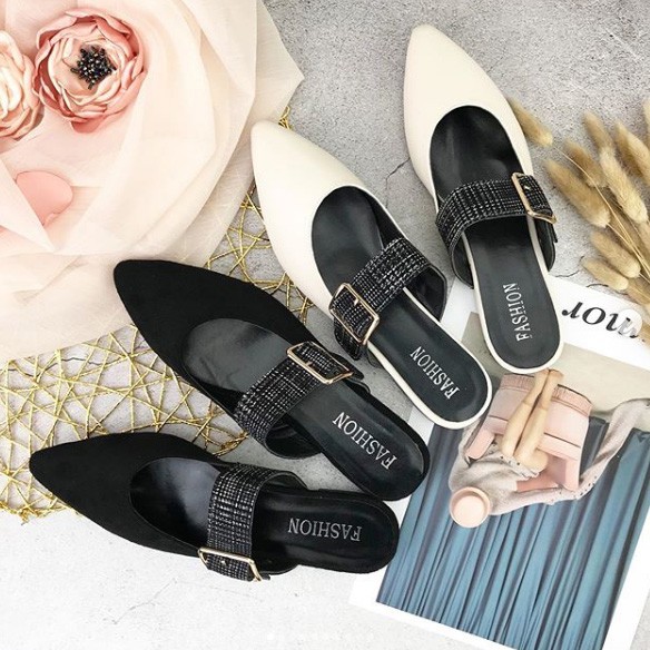 Flat Sepatu wanita import SR858