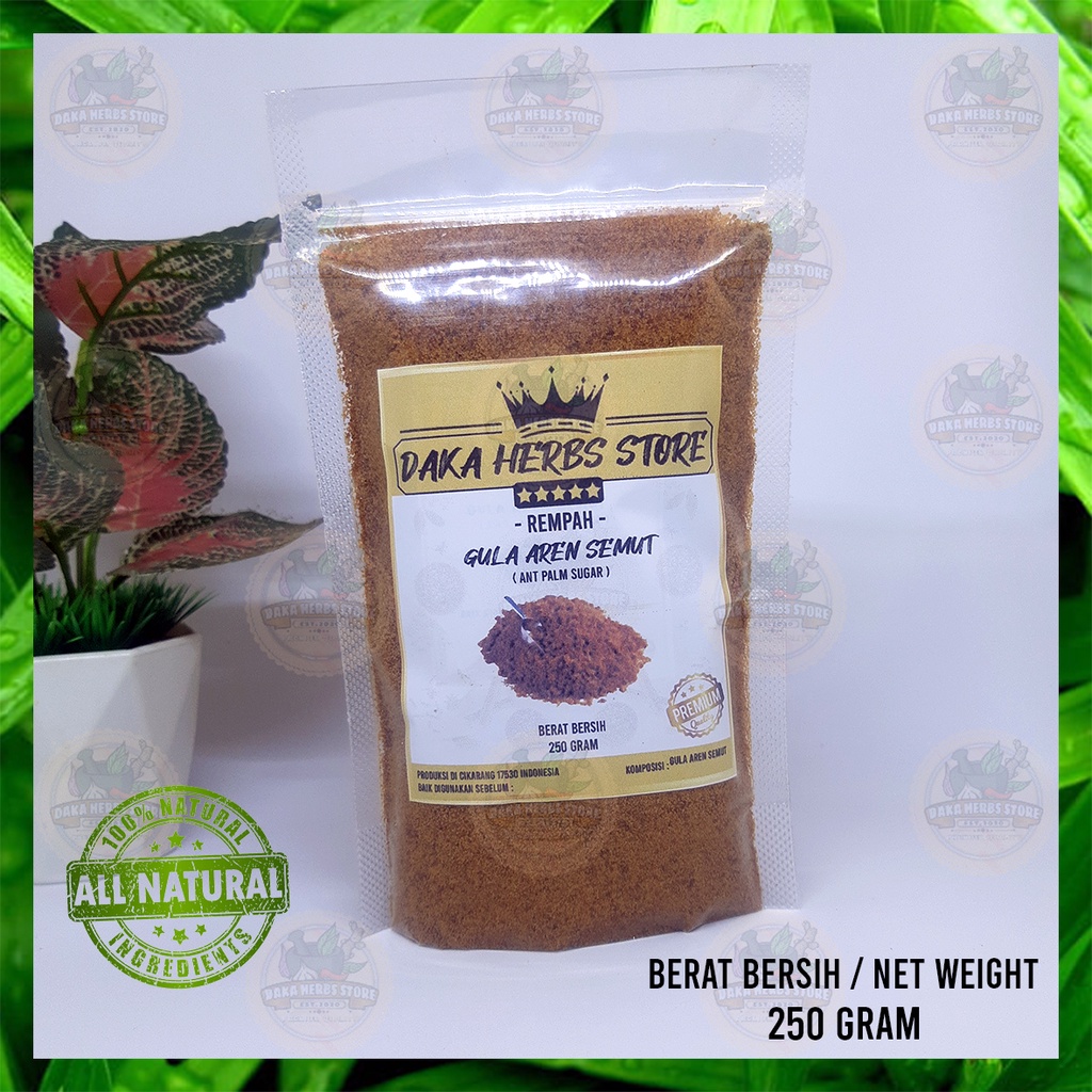 

Gula Aren semut premium quality (250 gram)